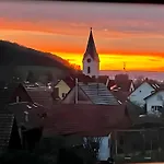 Dachwohnung Mit Blick Nach Basel